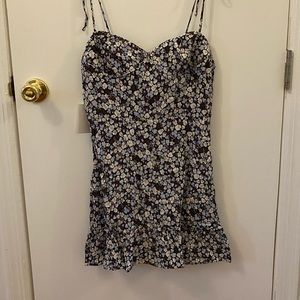 Sunday Best Aritzia Floral Mini Dress